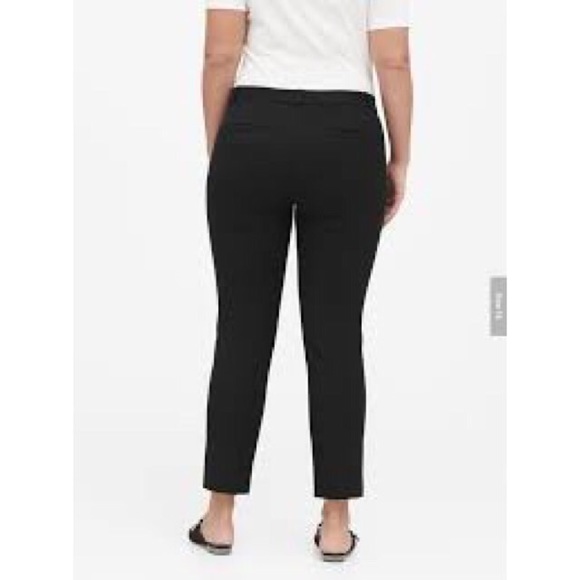 Banana Republic Sloan Black Office Pants BRAND NEW - Picture 4 of 7